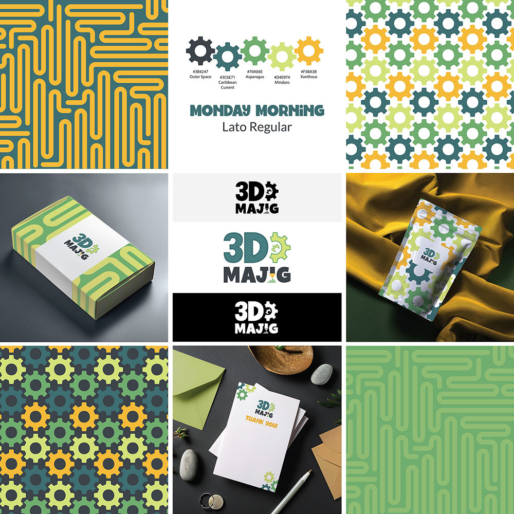 Brand Design for 3D Majig
