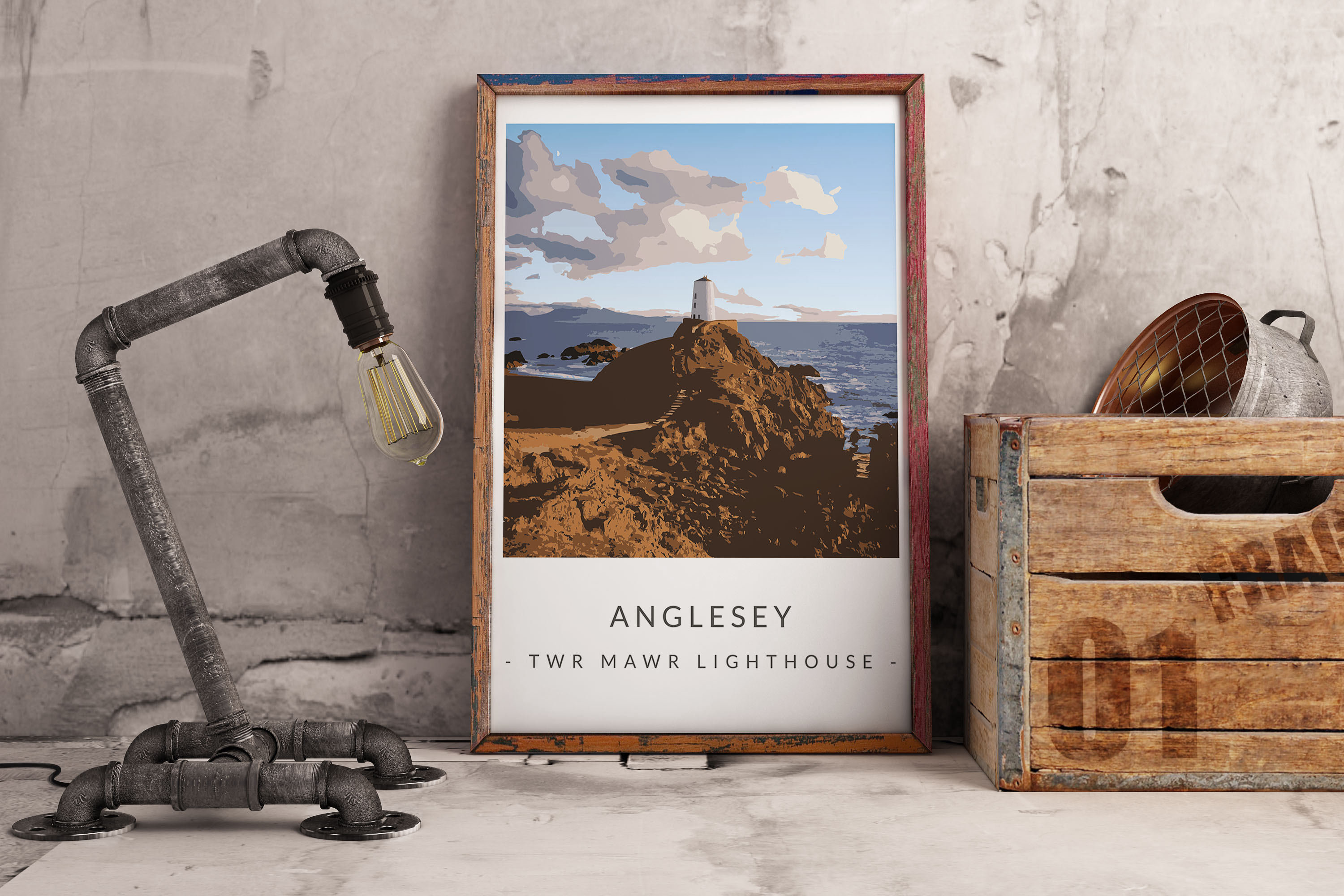 Twr Mawr Lighthouse - Anglesey - Fine Art Print - Travel Print - Landscape Print - A4