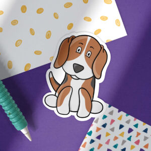 Beagle Dog Sticker