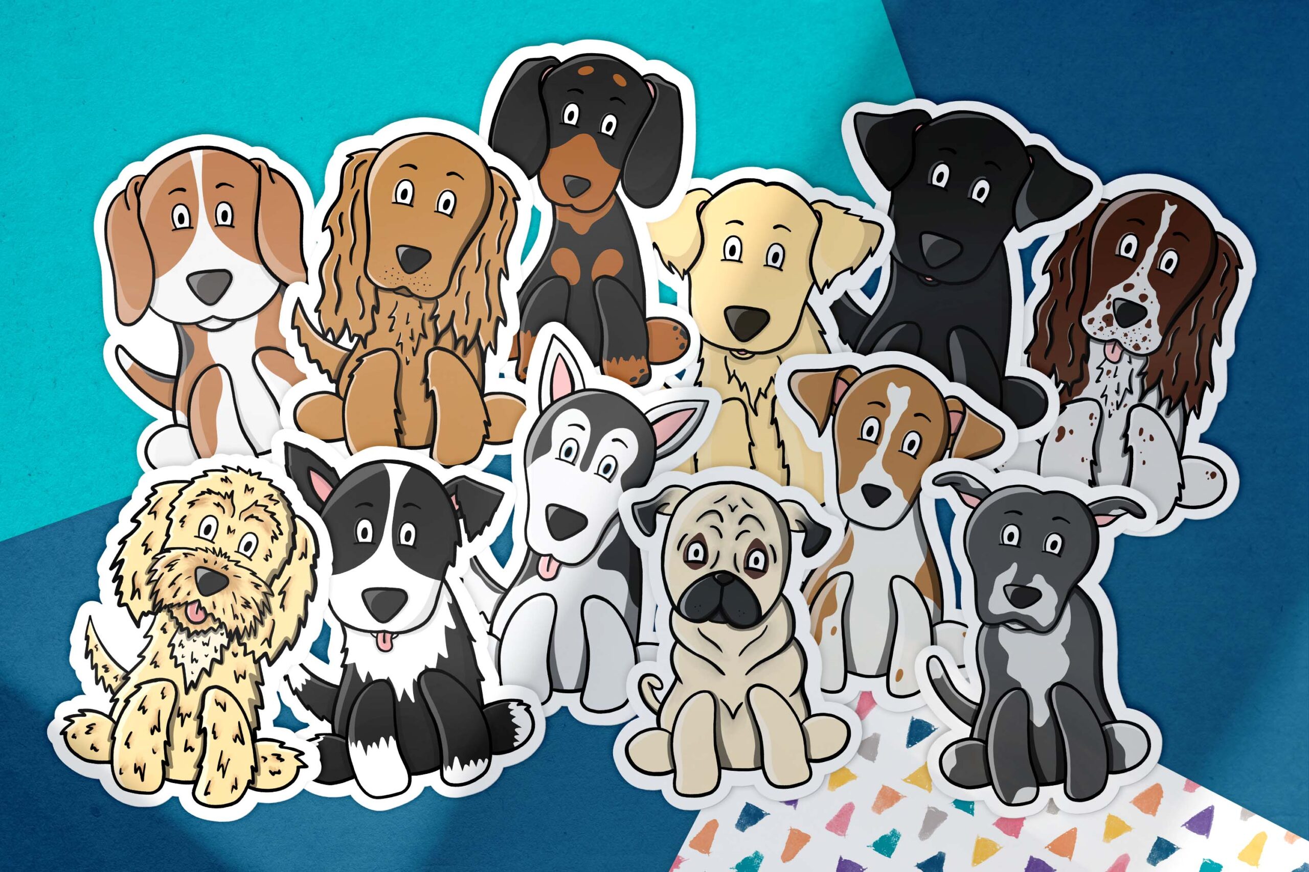 All Dog Breeds Sticker
