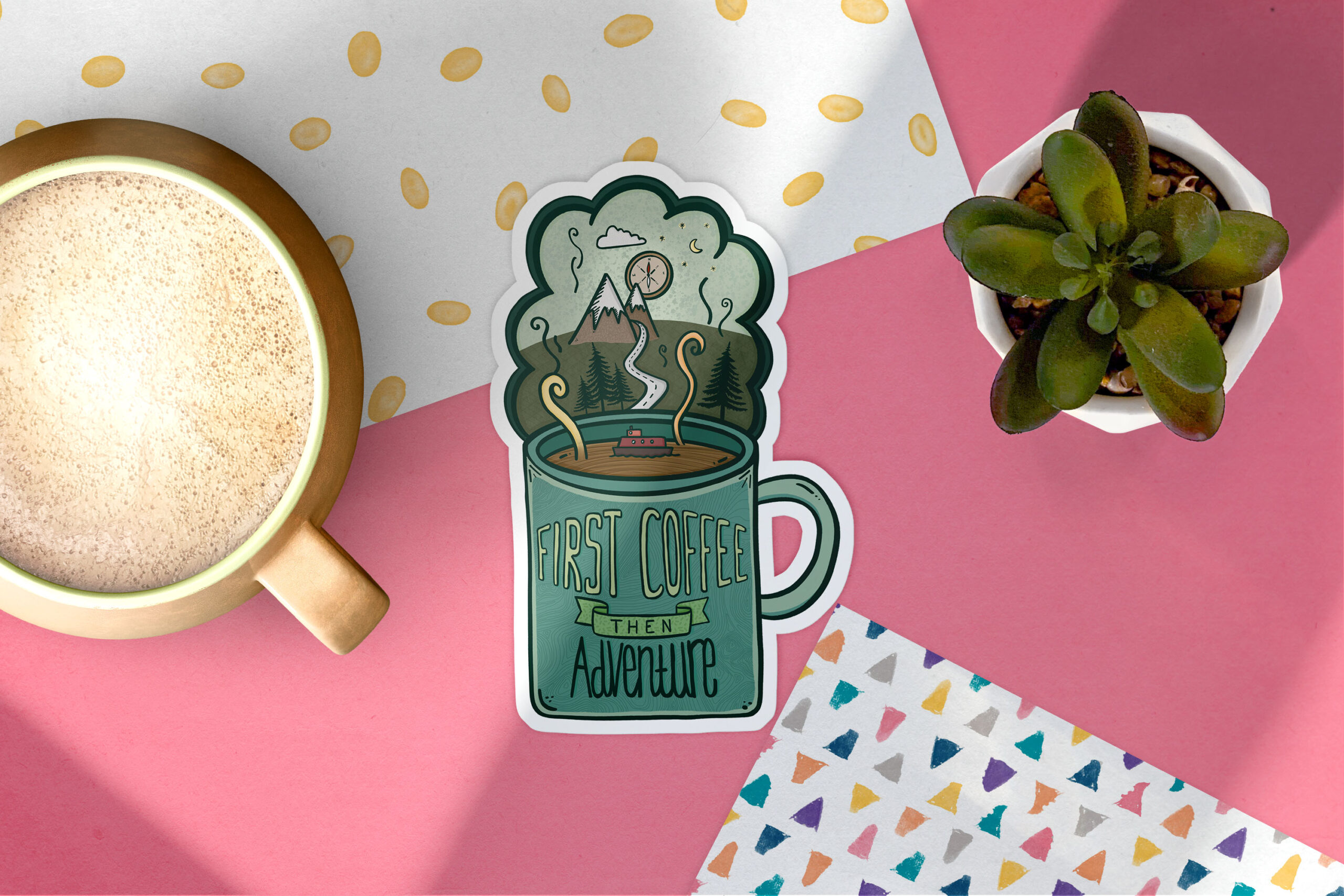 First Coffee Then Adventure