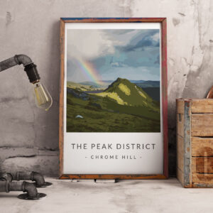 Chrome Hill - Peak District Print - Fine Art Print - Travel Print - Landscape Print - A4