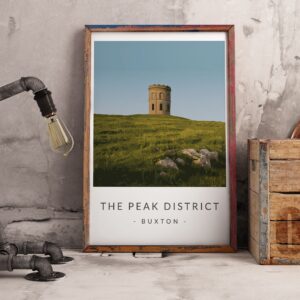 Buxton - Solomon's Temple - Peak District Print - Fine Art Print - Travel Print - Landscape Print - A4