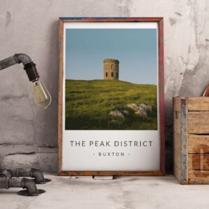 Buxton - Solomon's Temple - Peak District Print - Fine Art Print - Travel Print - Landscape Print - A4