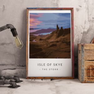 The Storr - Isle Of Skye Print - Fine Art Print - Travel Print - Landscape Print - A4