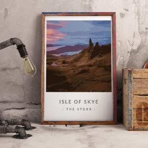 The Storr - Isle Of Skye Print - Fine Art Print - Travel Print - Landscape Print - A4